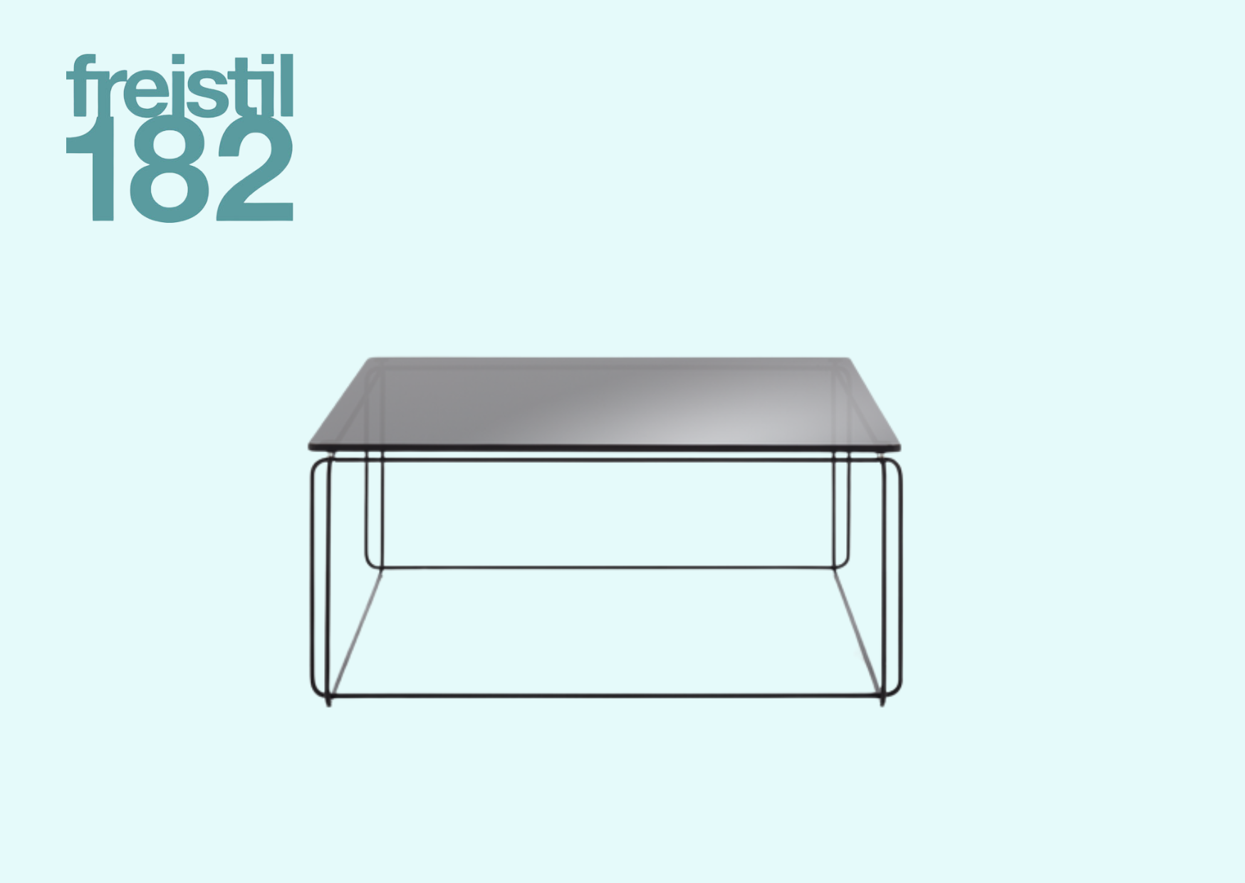 Glas Couchtisch aus freistil Kollektion 182